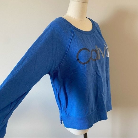 Calvin Klein Performance Pullover Crew Neck Sweatshirt - Picture 6 of 12